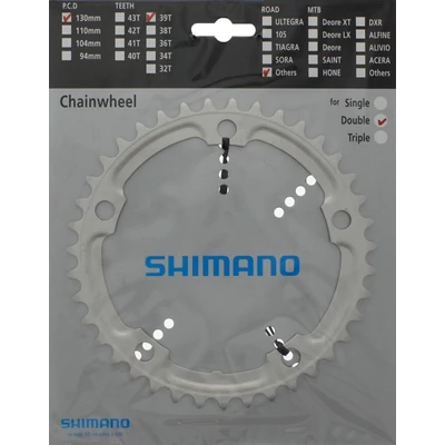 Shimano Lánckerék 39F Fc4600 Fcr550 Ezüst 10-Es 130Mm