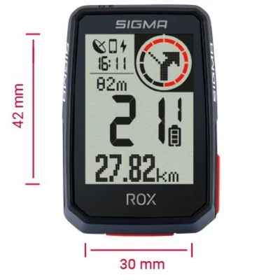 Sigma Computer Rox 2.0 Gps Fekete - 01050 