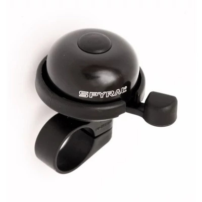 Spyral csengő Ding-Dong 40mm fekete