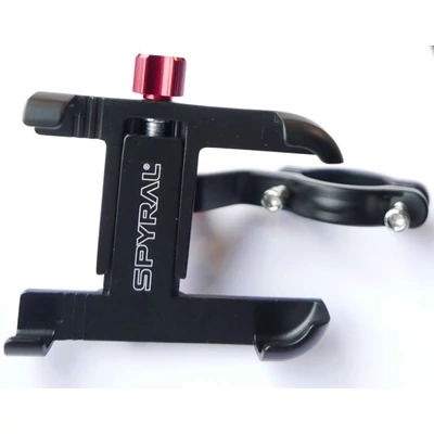 Spyral telefontartó alu 55-90mm fekete