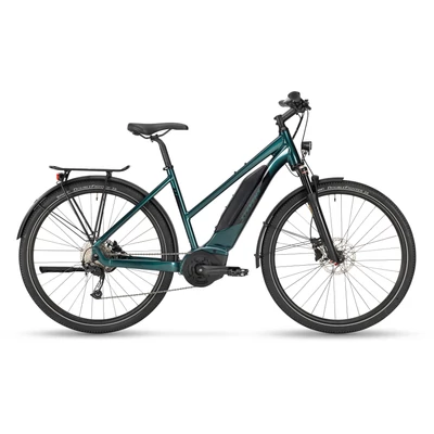 Stevens E-4X Tour 2021 női E-bike glazed green