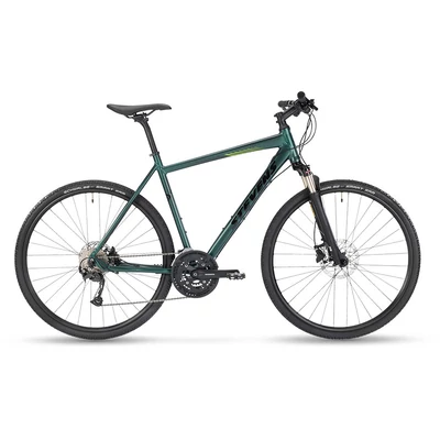 Stevens 5X férfi Cross Kerékpár deep green