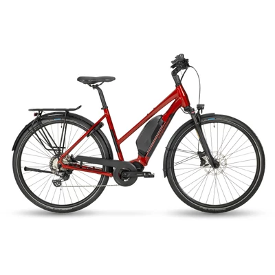 Stevens E-Bormio Luxe női e-bike metallic red