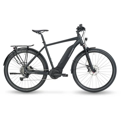 Stevens E-6X Tour férfi E-bike stealth black