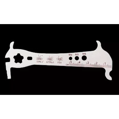 Topree Szerszám Lánc Nyúlás Mérő 