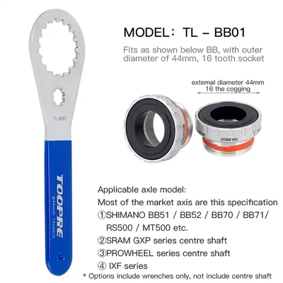 Toopre Szerszám Középcsapágy Bb44-16