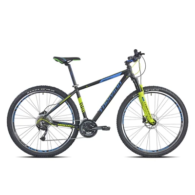 Torpado T710 MERCURY 24seb. 29&quot; férfi Mountain Bike fekete/zöld/kék