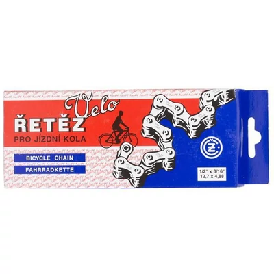 VeloGo Lánc széles cseh 1/2x3/16 116tag