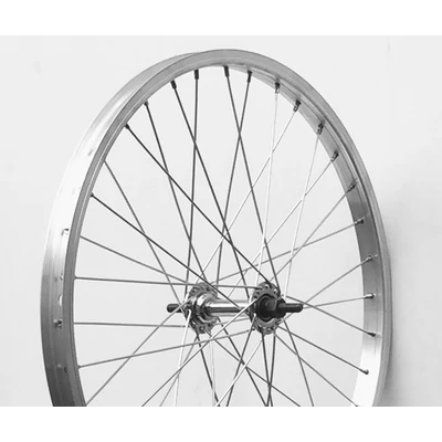 Velotech Kerék első 20&quot; acél, alu felni