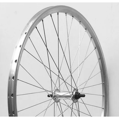 Velotech Kerék első 26&quot; DW alu. ezüst