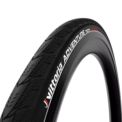 Vittoria Külső ADVENTURE TECH 47-622 fekete rig. REFLECTIVE oldalfallal G 2.0