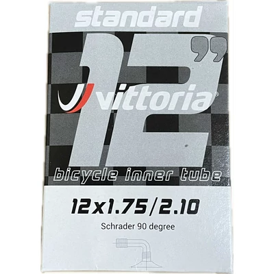 Vittoria Belső STANDARD 12x1.75/2.10 autószelepes (AV) 90 fokos szeleppel dobozos