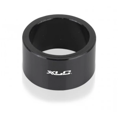 XLC Távtartó A-Head, fekete, 20 mm, 1,5", alu, AS-A04