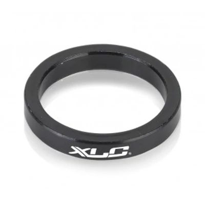 XLC Távtartó A-Head, fekete, 5 mm, 1 1/8", alu, AS-A04