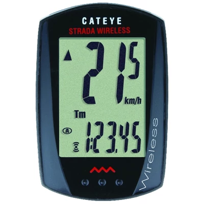Cateye Computer Strada Wireless Rd300w, Fekete