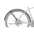 KTM Sárvédő LFC Mudguard MTB 27&quot; Race rear M-1776