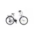 Neuzer Sorrento női E-bike hátsó agymotor matt fehér 19&quot;